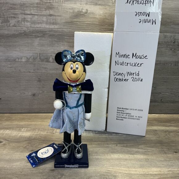 Disney Parks Minnie Mouse Nutcracker 60th Celebration 14" Tall LIMITED With Box - Picture 1 of 16